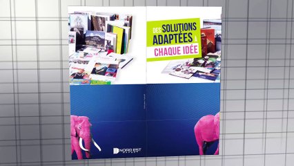 DEPLIANT/CARTE tactile pliage perpetuel