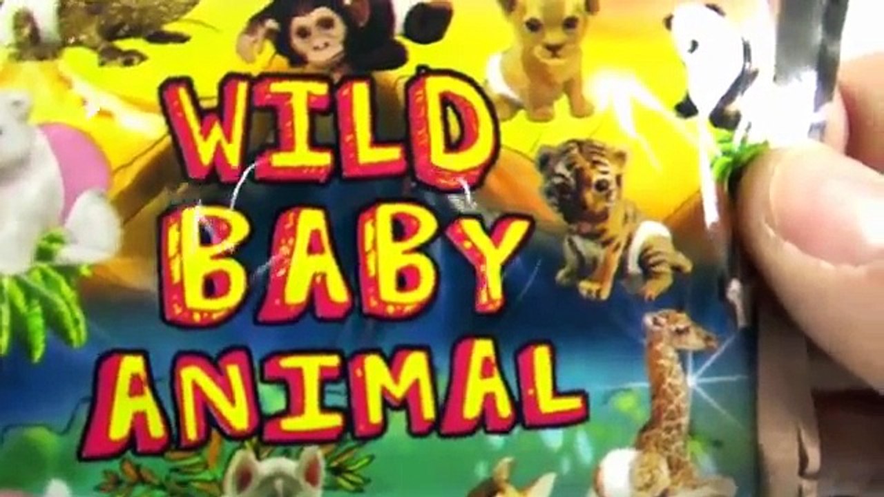 Wild baby animal blind bag surprise