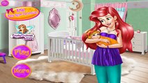 Ariel Baby Room Decoration: Little Mermaid Ariel Game For Girls