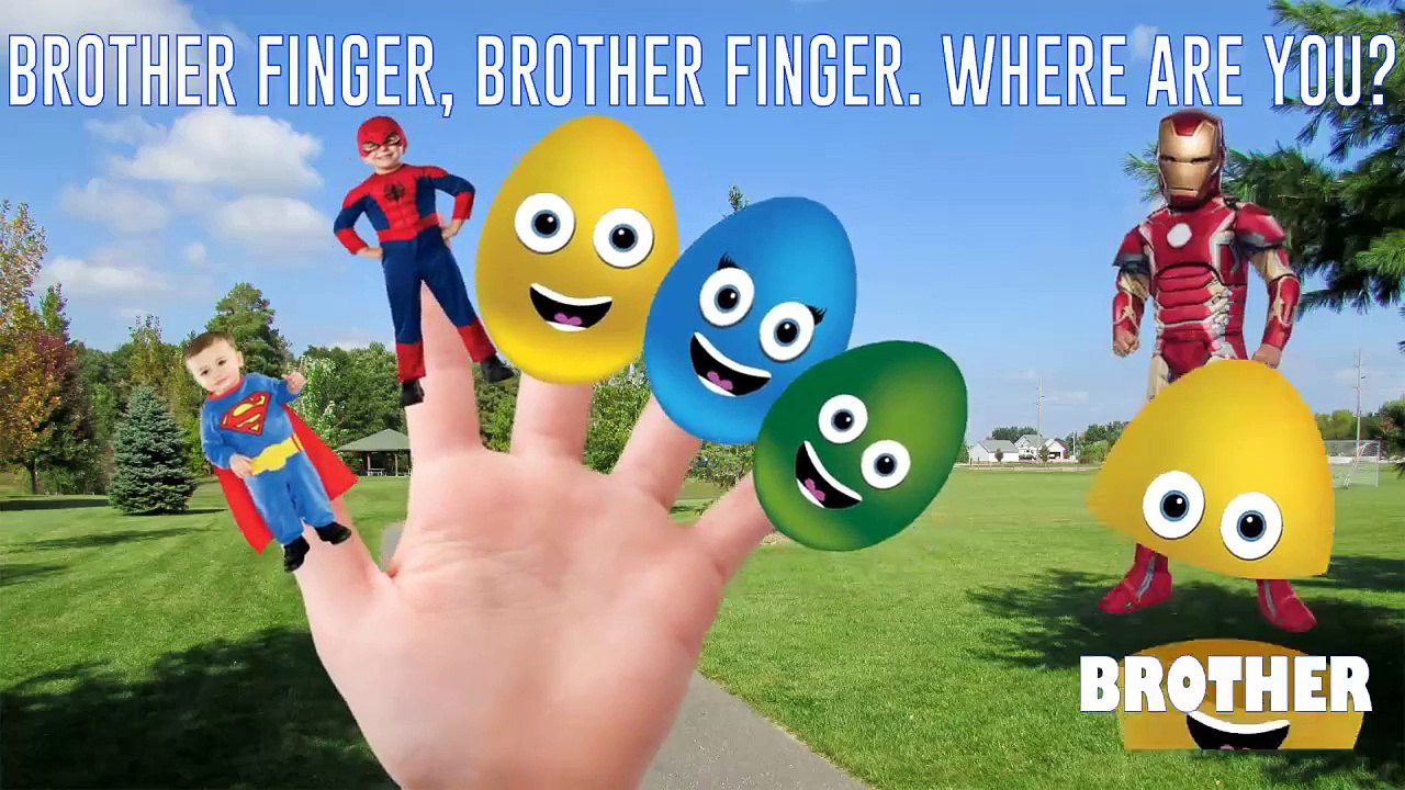 Superhero in Real Life Finger Family Song | Little Baby Spiderman Hulk Superman Funny Kid Songs