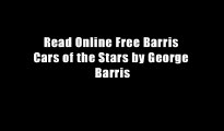Read Online Free Barris Cars of the Stars by George Barris