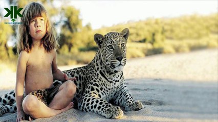 Afrika’da, vahşi yaşamın kalbinde doğup büyüyen bir çocuk