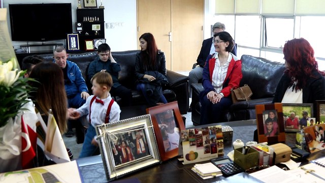 Akhisar Down Sendromu Derneği, Belediye Başkanı Salih Hızlı ziyaret