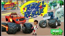 Monster Truck Blaze Race to the Rescue and the Monster Machines Monster Truck Video Games