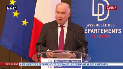 ADF: Dominique Bussereau demande la fin du "mille-feuilles" territoriale