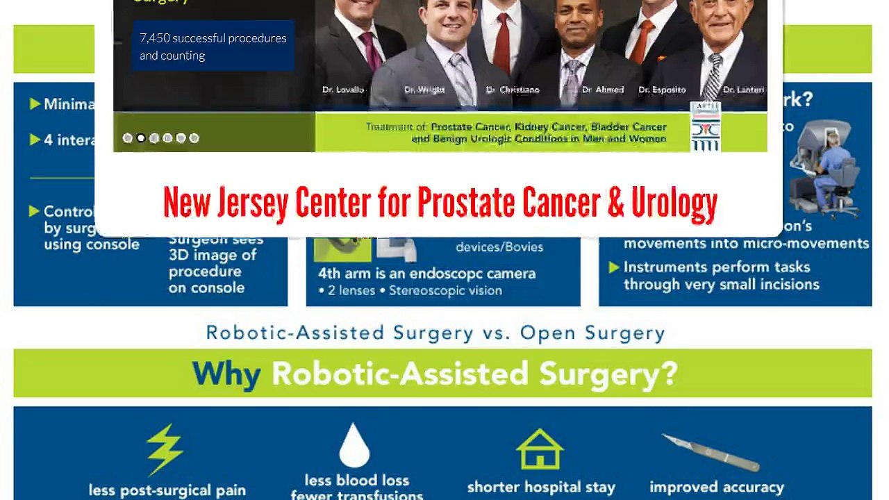 Prostate Cancer NJ - New Jersey Center for Prostate Cancer & Urology (201) 487-8866