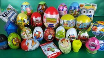 40 huevos sorpresa Kinder Sorpresa de Disney, Toy Story, Shrek Peppa Pig Thomas Mickey Mouse