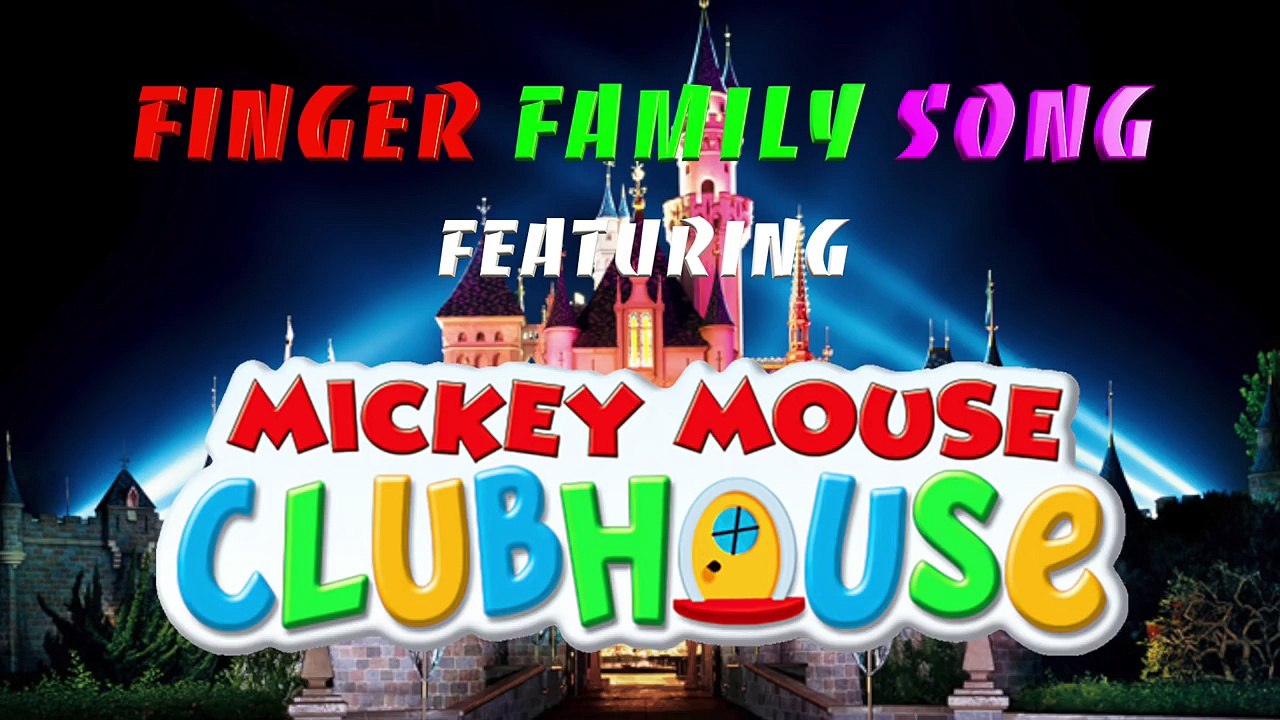 Mickey Mouse Sports Champion Daddy Finger Family Song!