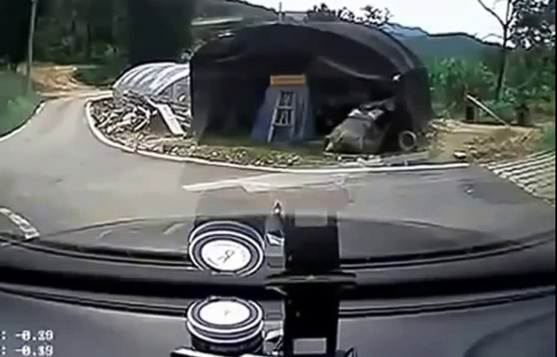 Korean Woman Fails on Driving Test Spectacularly
