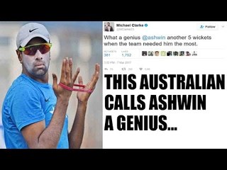R Ashwin is 'genius', claims Michael Clarke | Oneindia News