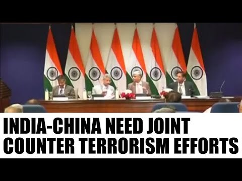 India-China need to launch joint counter-terrorism efforts : S. Jaishankar | Oneindia News