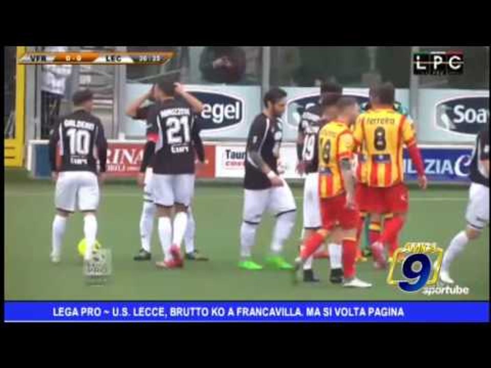 Lega Pro |  Us Lecce, brutto ko a Francavilla