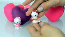 Valentines Day Surprise Egg Hearts ❤ Disney Frozen Wikkeez Kinder Eggs Toys LPS