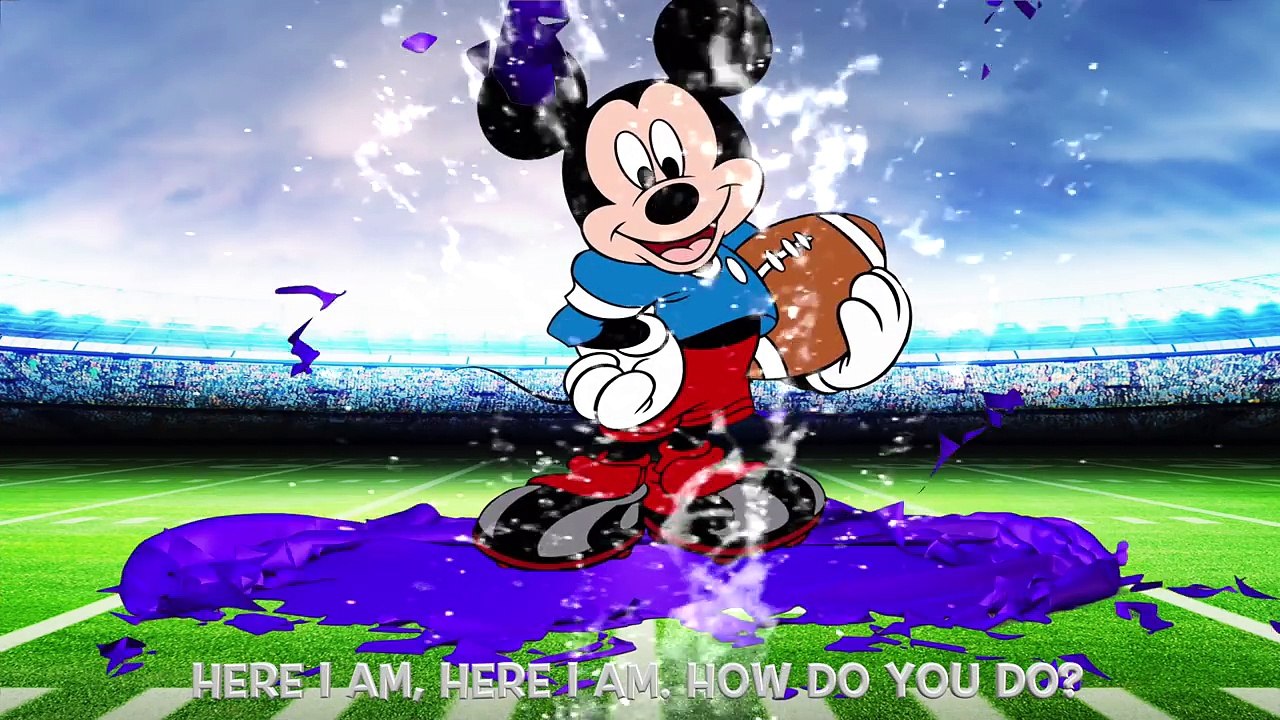 Mickey Mouse and Friends Colours Balloon Pop Finger Family Song!