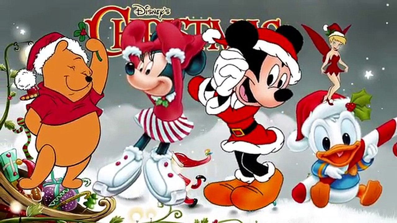 Disney Christmas new Finger Family | Nursery Rhyme for Children | 4K Video