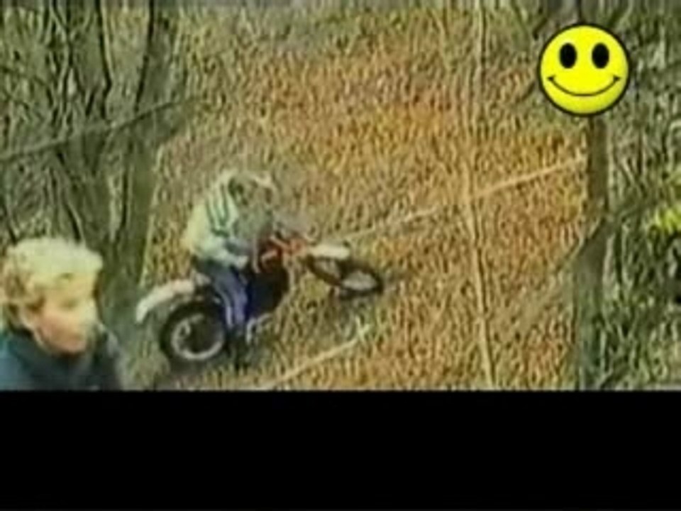 motard crash