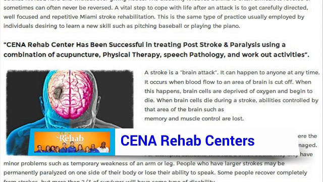Physical Therapist Miami - Cena Rehab Center (305) 595-2053