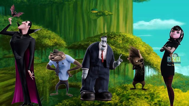 Hotel Transylvania Finger Family | Spooky Finger Family | Scary Nursery Rhymes | HooplaKid