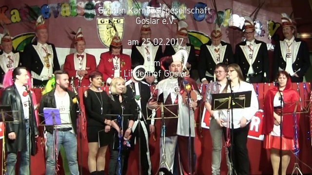 66 Jahre Karneval in Goslar wir feiern eine Party