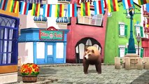 Bear 3D Animation Action Movie #Nursery Rhymes #Songs For Childrens # Preschool Rhymes