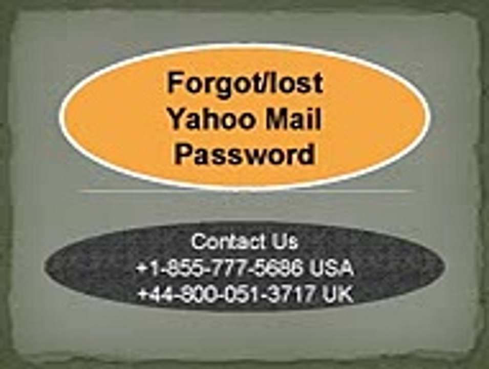 Call now Yahoo Mail Password Recovery Number +1-855-777-5686 USA