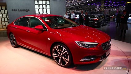 Télécharger la video: Opel Insignia Grand Sport : berline XXL - Salon de Genève 2017