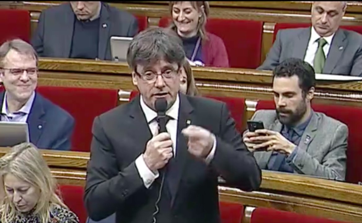 Puigdemont i Rabell al Parlament