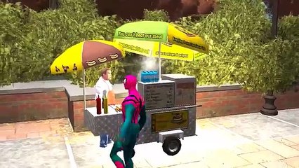 NEW Amazing Spiderman Colors Nursery Rhymes Disney Pixar Cars Lightning McQueen - Kids Son