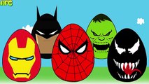 Batman Vs Superman Finger Family Song | Venom, Spiderman, Hulk, Iron Man, Captain America