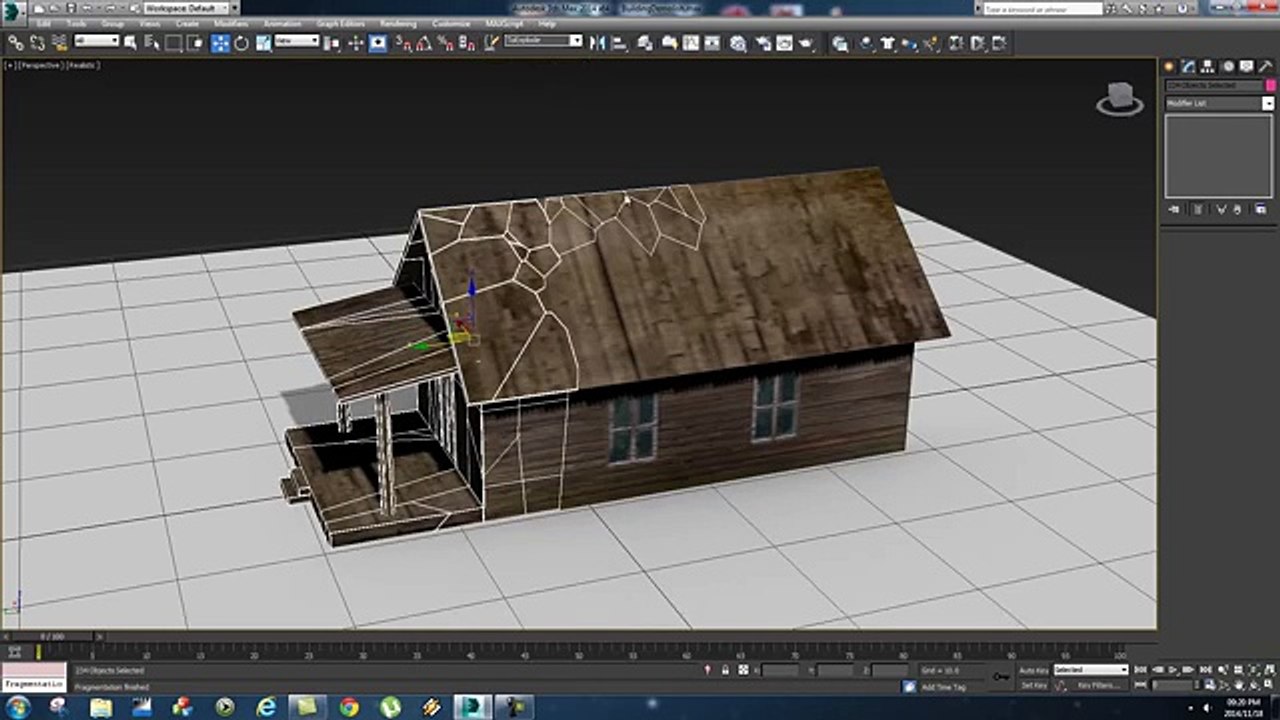 3ds Max Tutorial - Demolish A Building In 3ds Max Using RayFire Tutorial