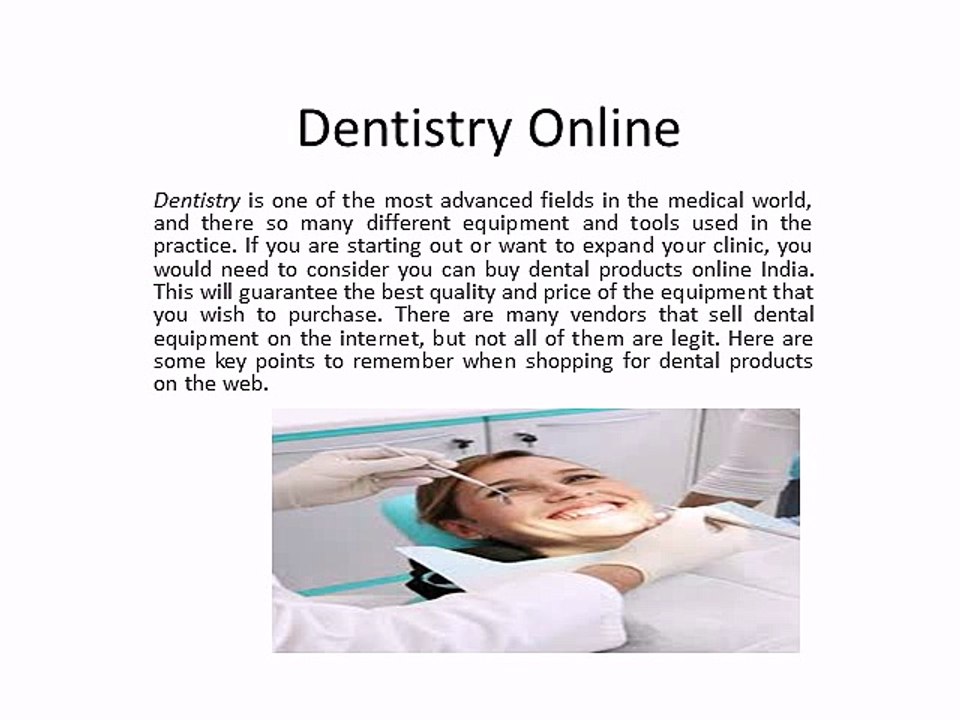 Dentistry Online