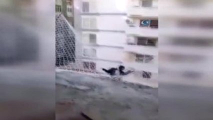 İnşaat İşçilerinin Tehlikeli Testi Kamerada