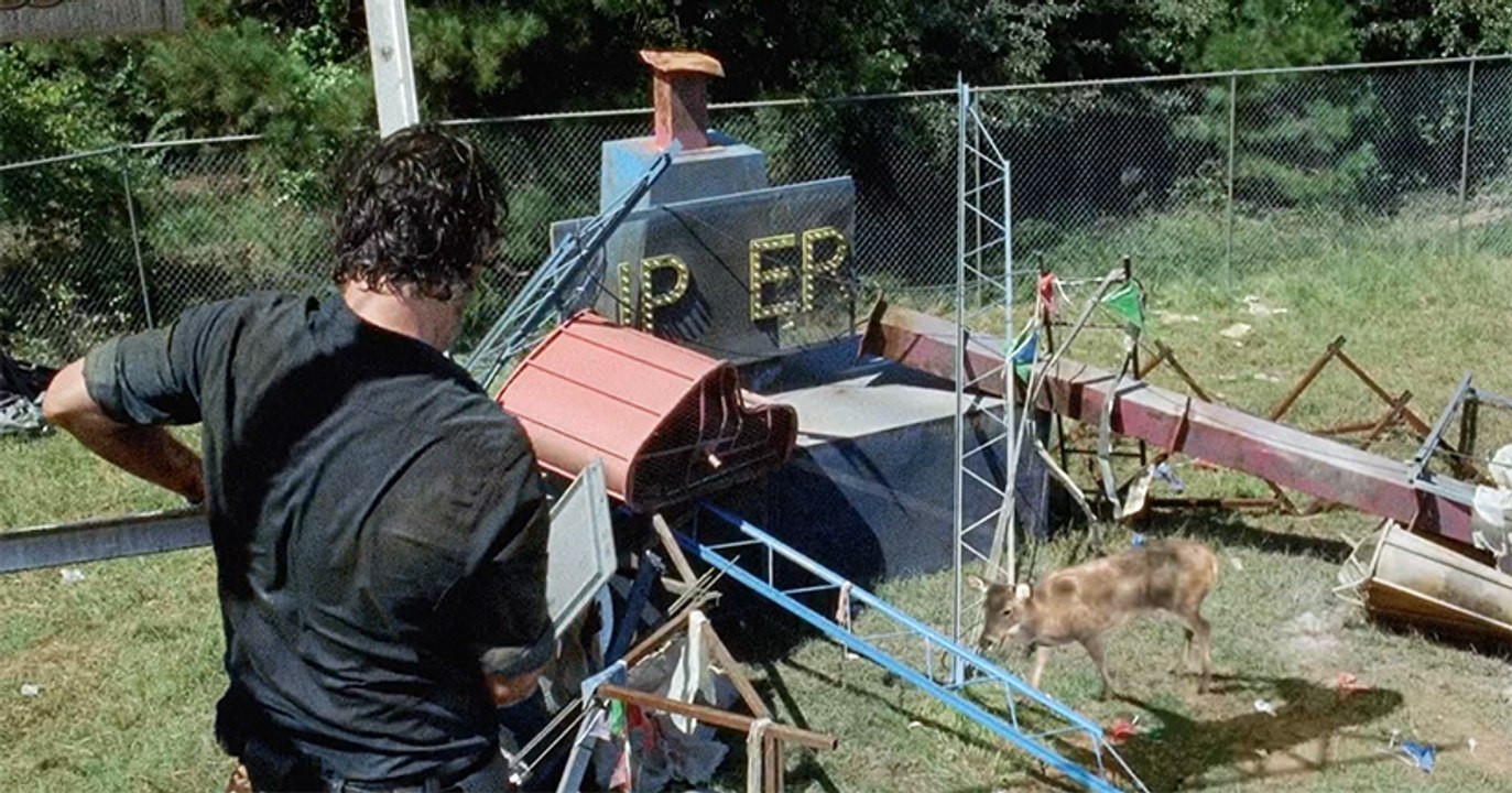 The Walking Dead season 7 - The crappiest CGI Deer you've ever seen !