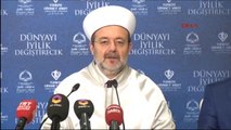 Diyanet Işleri Başkanı Görmez, Uluslararası Iyilik Ödüllerinin Sahiplerini Açıkladı