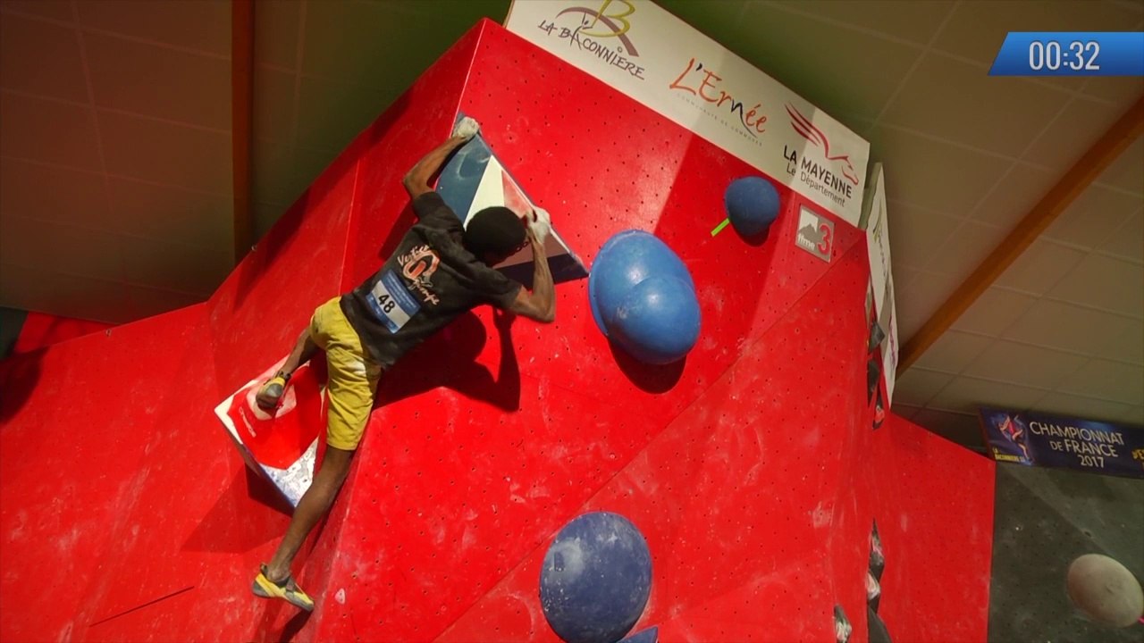 Championnat de France d'escalade de bloc Senior La Baconière 2017 - Demi-finales