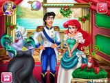 Mermaid Princess Mistletoe Kiss - Princess Ariel and Eric Kissing— GAMES FOR KIDS. HD 1080