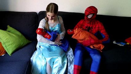 Frozen Elsa Compilation - Frozen Princess Elsa Pregnant Captured Sisters! Superhero Fun in