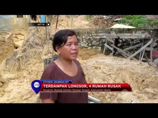 Warga Bersihkan Sisa Longsor - NET 10