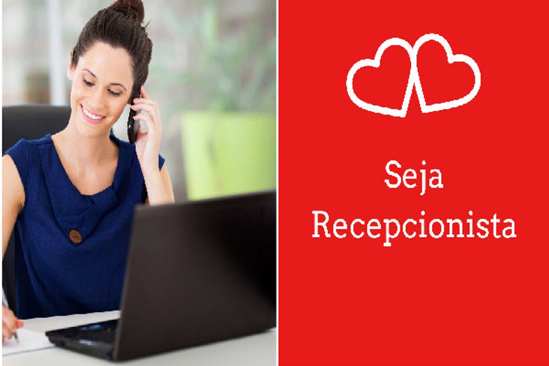 Seja Recepcionista Hospitalar