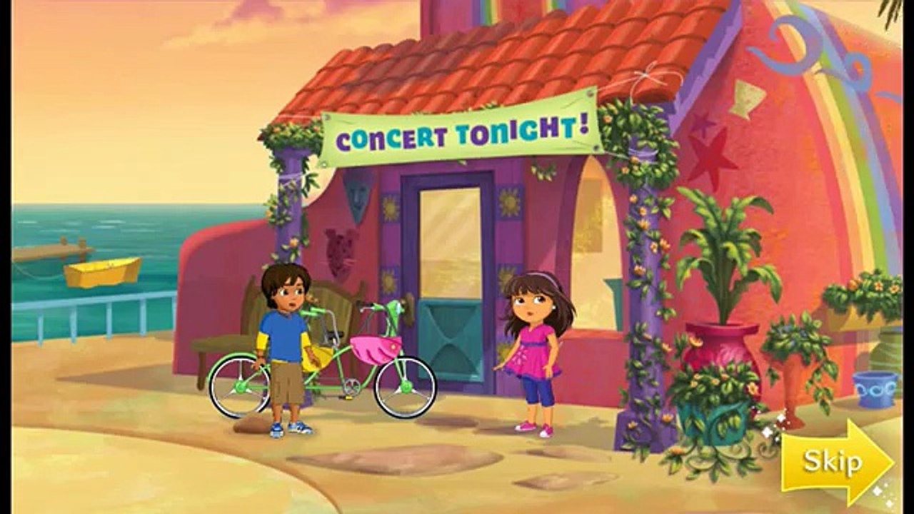Nick JR Dora and Friends Concert Day! - Games for Kids in English new HD - Dora the Explo