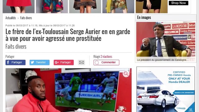 Le frère de Serge Aurier placé en garde à vue