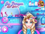 Ice princess hair salon game , nice game for childrens , best game for childrens , fun game for kids