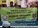 México: campesinos reclaman presupuesto aprobado por el Congreso