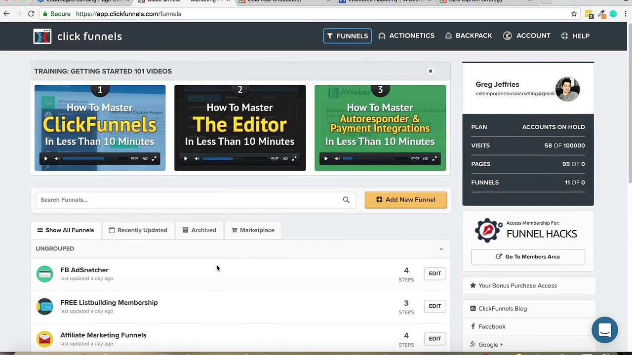 LeadPages Analytics - LeadPages vs ClickFunnels Bonus