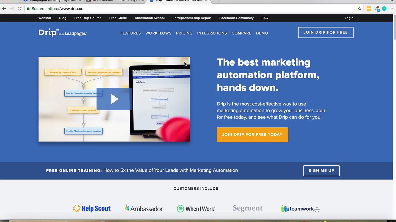 LeadPages Autoresponder - LeadPages vs ClickFunnels Bonus