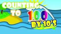 Counting to 100 Songs for Children - Count to 100 - Count 1 to 100 - Count by 1s 2s 5s 10s to 10