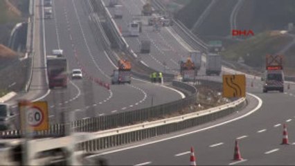 Kuzey Marmara Otoyolunda Erozyon