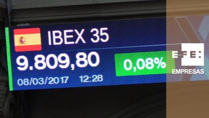 El Ibex 35 suma un 0,21% y mantiene los 9.800 puntos a la espera del BCE