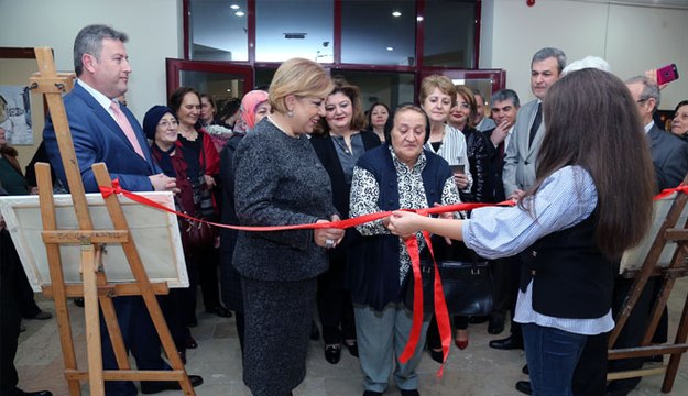 İL KÜLTÜR MÜDÜRLÜĞÜ´NDEN KADINLARA ÖZEL RESİM SERGİSİ…