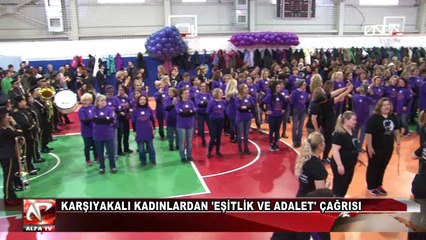 Karşıyakalı Kadınlardan 'Eşitlik Ve Adalet' Çağrısı